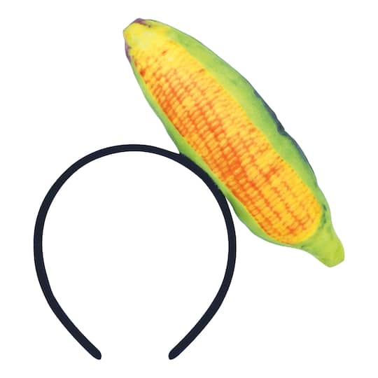 Beistle Yellow Corn Cob Headbands, 2ct.